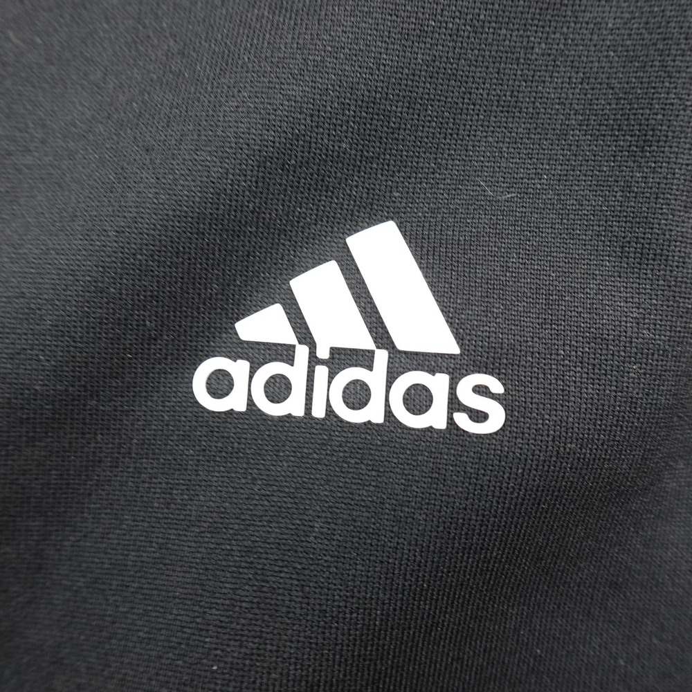 Adidas‎ Pullover Mens L Black 1/4 Zip Golf Long Sleeve Performance Shirt Top Gym - Picture 4 of 11